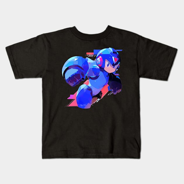 megaman Kids T-Shirt by dorapeterx